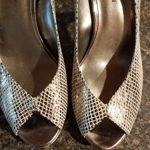 Anne Klein Peep Toe Heels